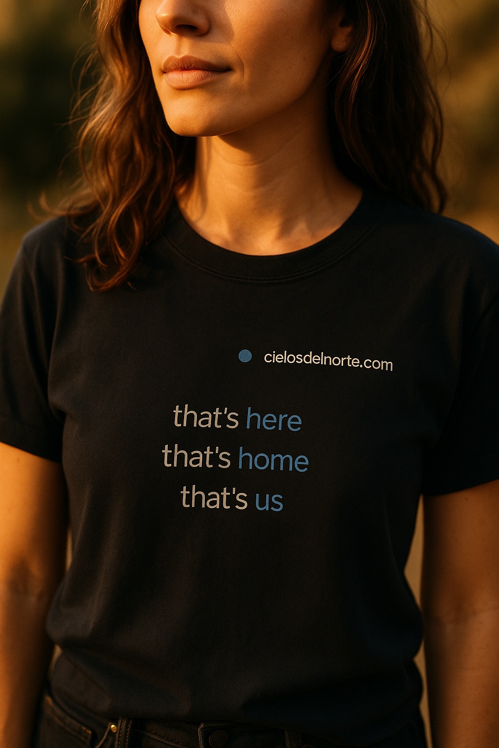 Playera That's Us puesta