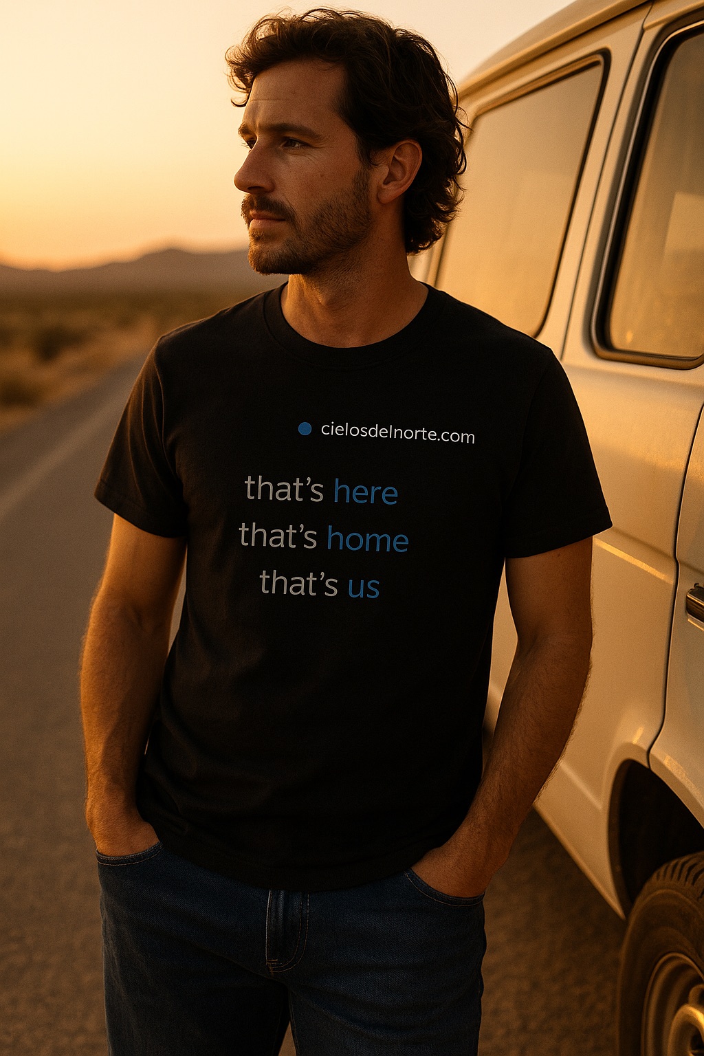 Playera That's Us en roadtrip